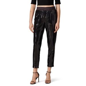 NWT Sanctuary Black Sequin Jogger S